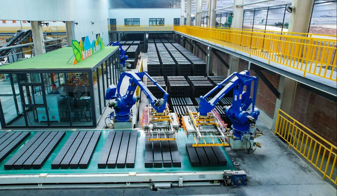 The solid waste brick making project undertaken by Gongli ha